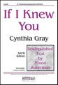 If I Knew You SATB choral sheet music cover